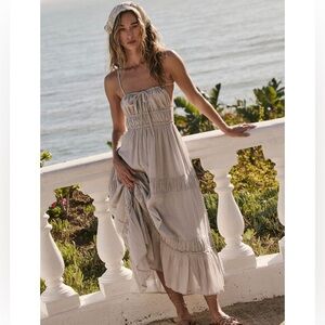 Free People Taking Sides Maxi Dress